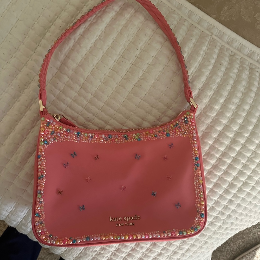 Custom Beaded Kate Spade Bag - Picture 8 of 8